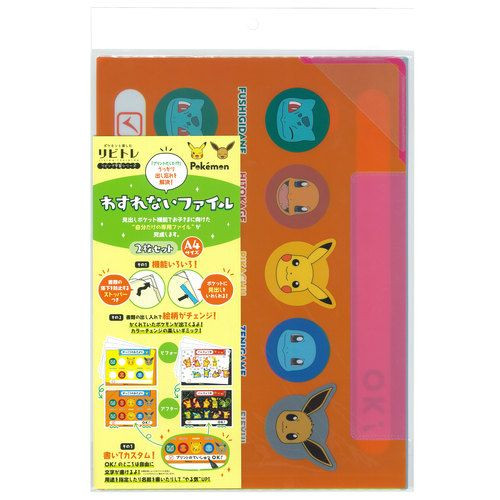 A4 Clear File Set of 2 A