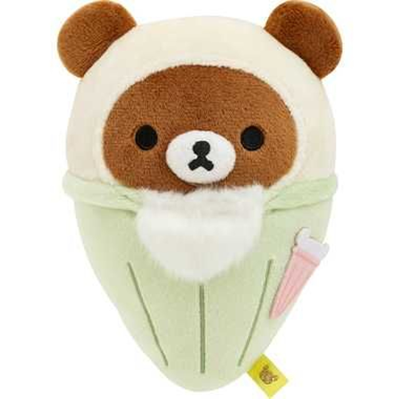 San-x Rilakkuma Plush Toy - Ice Cream Chairoikoguma