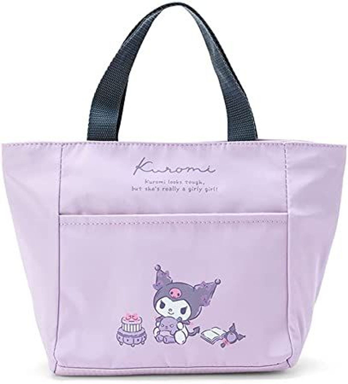 Kuromi Drawstring Lunch Bag (Sweets Series)