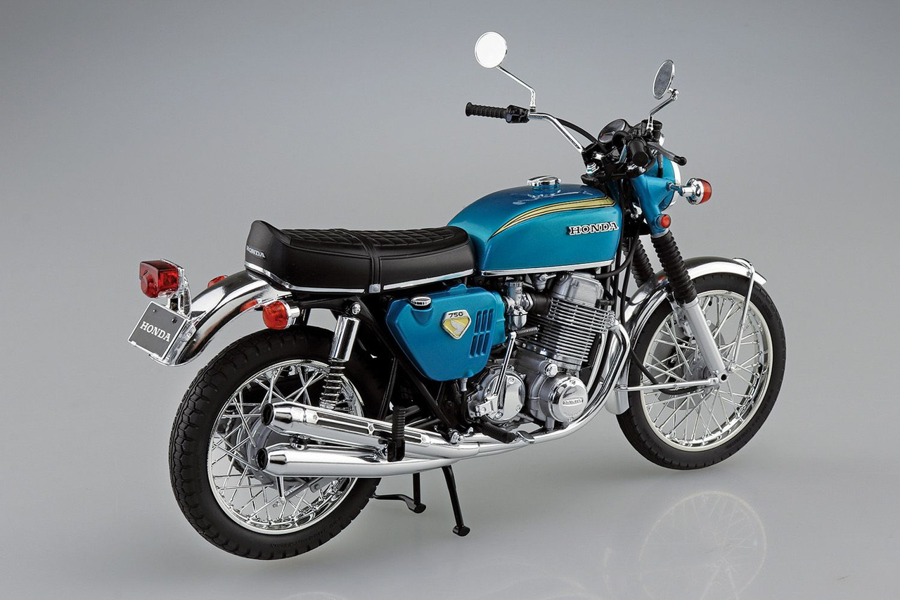 青島文化教材社 サイズ7センチ位 HONDA CB750 FOUR ゴールド色 本田 ホンダ バイク ミニカー オートバイ フィギュア Honda  Dream