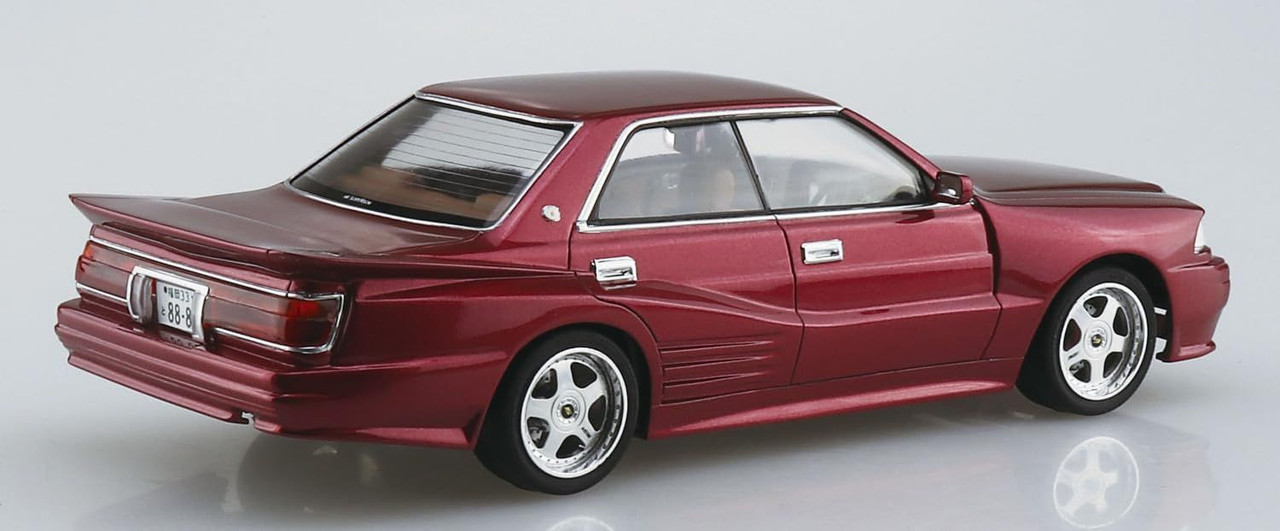 Aoshima The Tuned Car No.81 1/24 UZS131 CROWN '89 BLISTER STYLE(TOYOTA)  Plastic Model