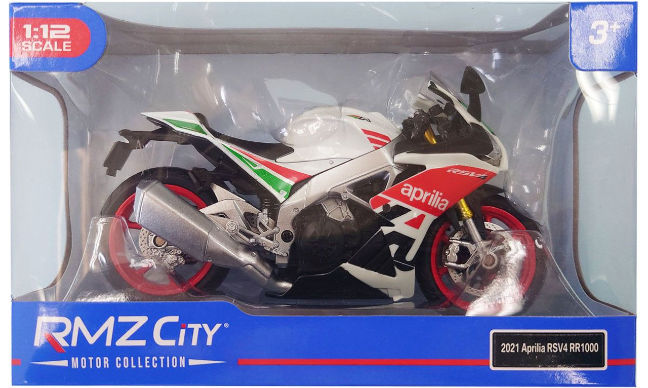 Doyusha 1/12 2020 Aprilia RSV4 RR White Diecast Finished Model