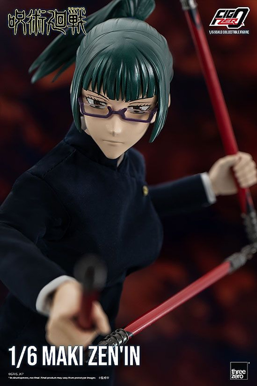 threezero Fig Zero Maki Zenin 1/6 Figure (Jujutsu Kaisen)