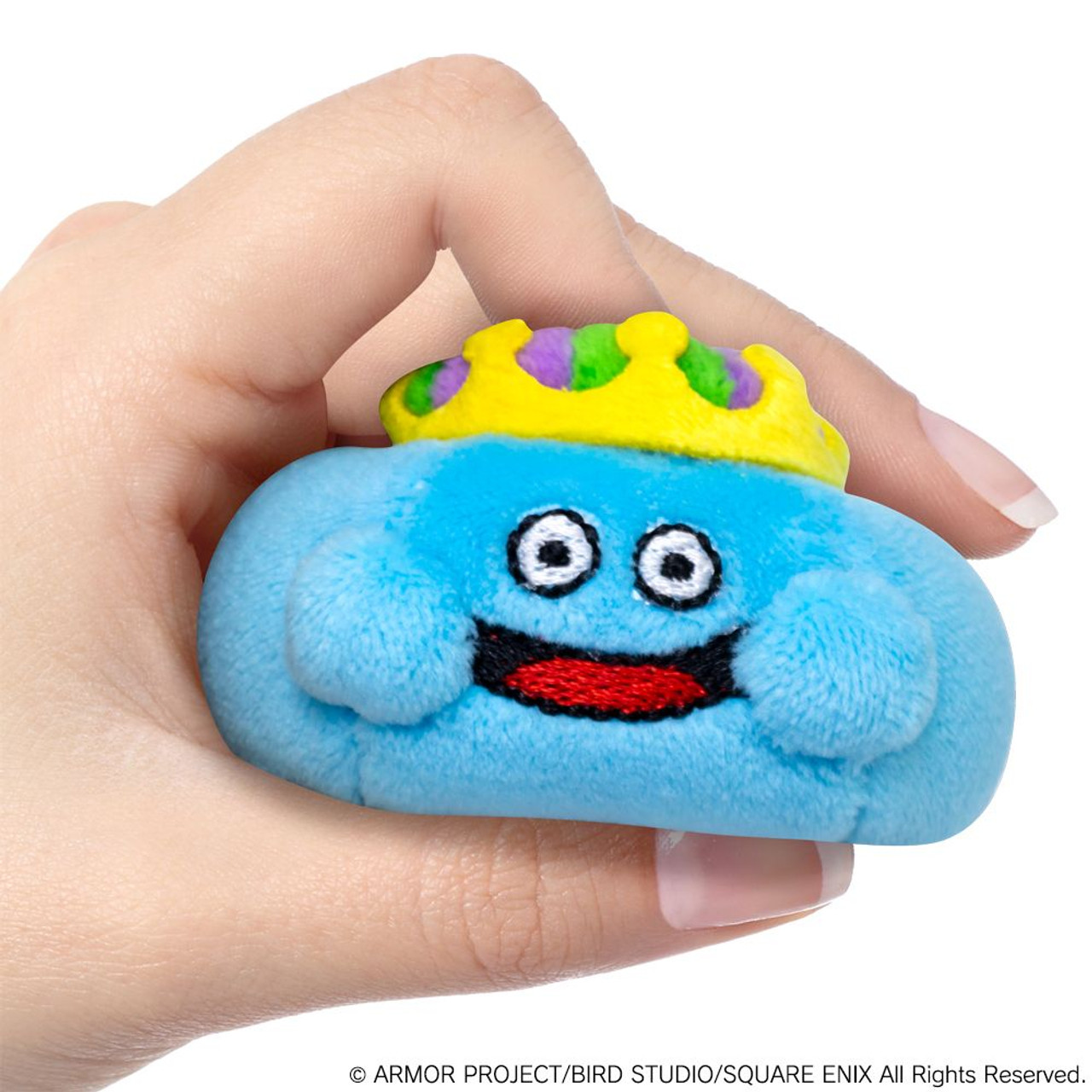 Smile Slime Squishy Plush King Slime (Dragon Quest)