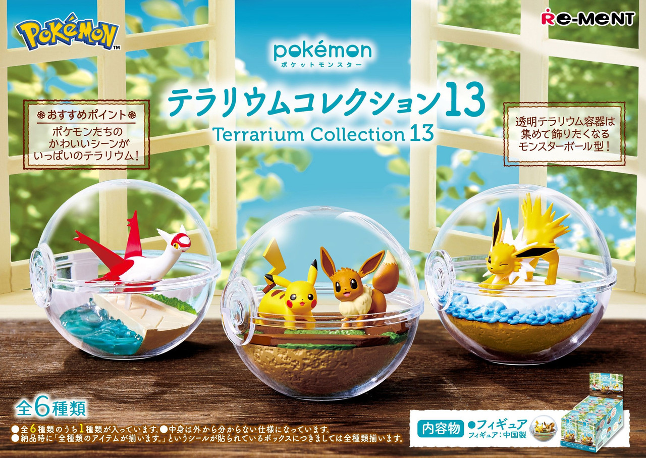 Pokemon Terrarium Collection Vol.13 6 pcs Complete Box