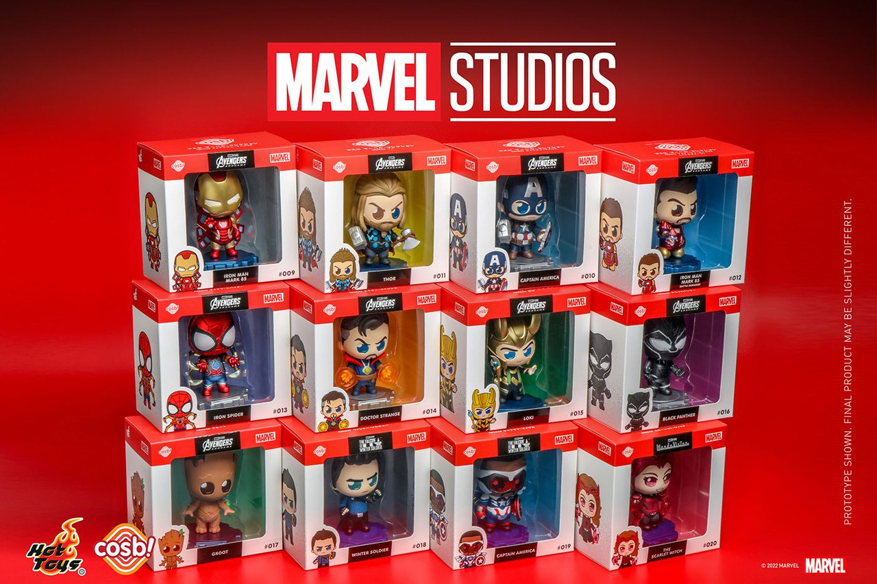 Cosbi マーベル・コレクション　アベンジャーズ10体セット Cosbi Marvel Collection #010 Captain America Japan Original