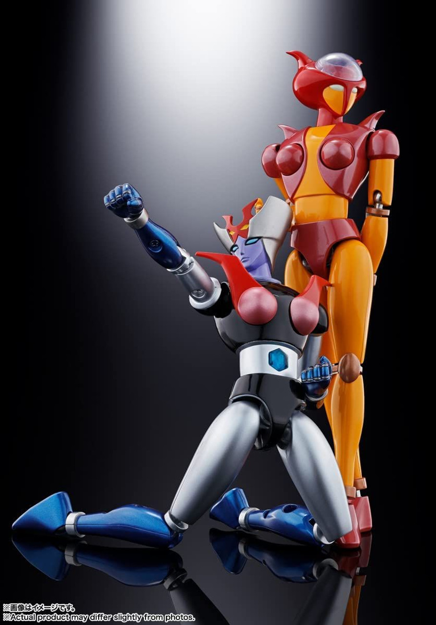 Bandai Soul of Chogokin GX-08R Aphrodite A vs GX-09R Minerva X Figure  (Mazinger Z)