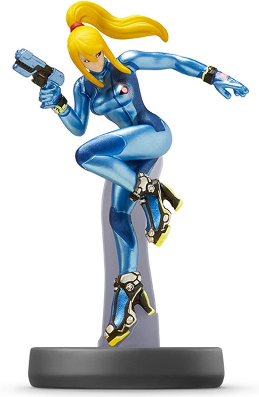 amiibo Super Smash Bros. Series Zero Suit Samus Figure (Metroid)