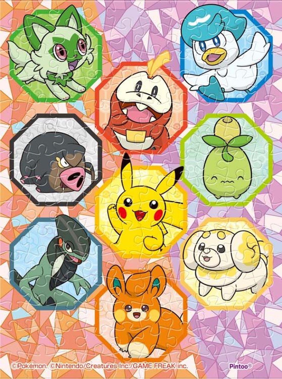  Pokemon Men's Pokémon Pikachu Japanese Puzzle Power T