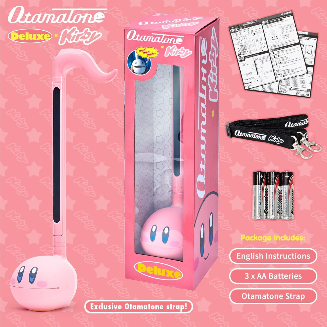 Cube Meiwa Denki Otamatone Deluxe Kirby Ver Musical Instrument