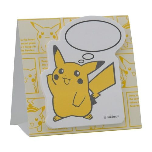 Stand Sticky Note Pikachu (Pokemon Center 25th)