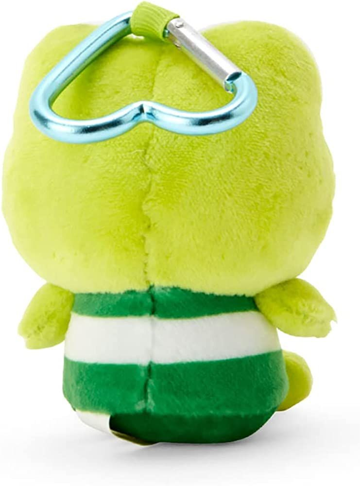Plush Mascot Holder with Heart Carabiner - KeroKeroKeroppi