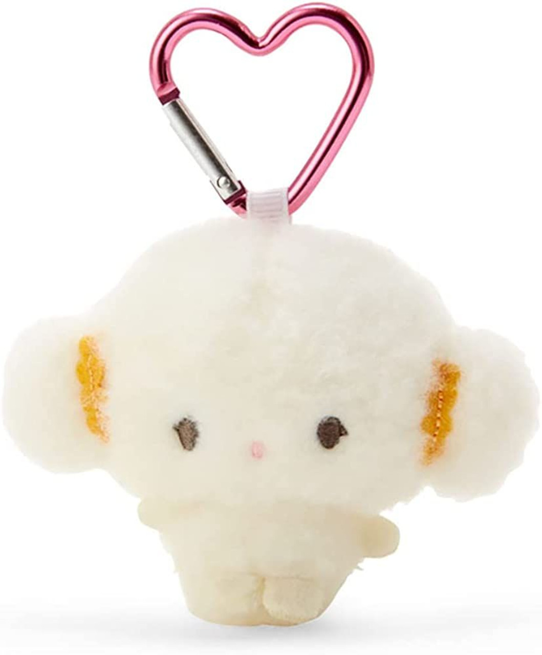 Sanrio Plush Mascot Holder with Heart Carabiner - Cogimyun