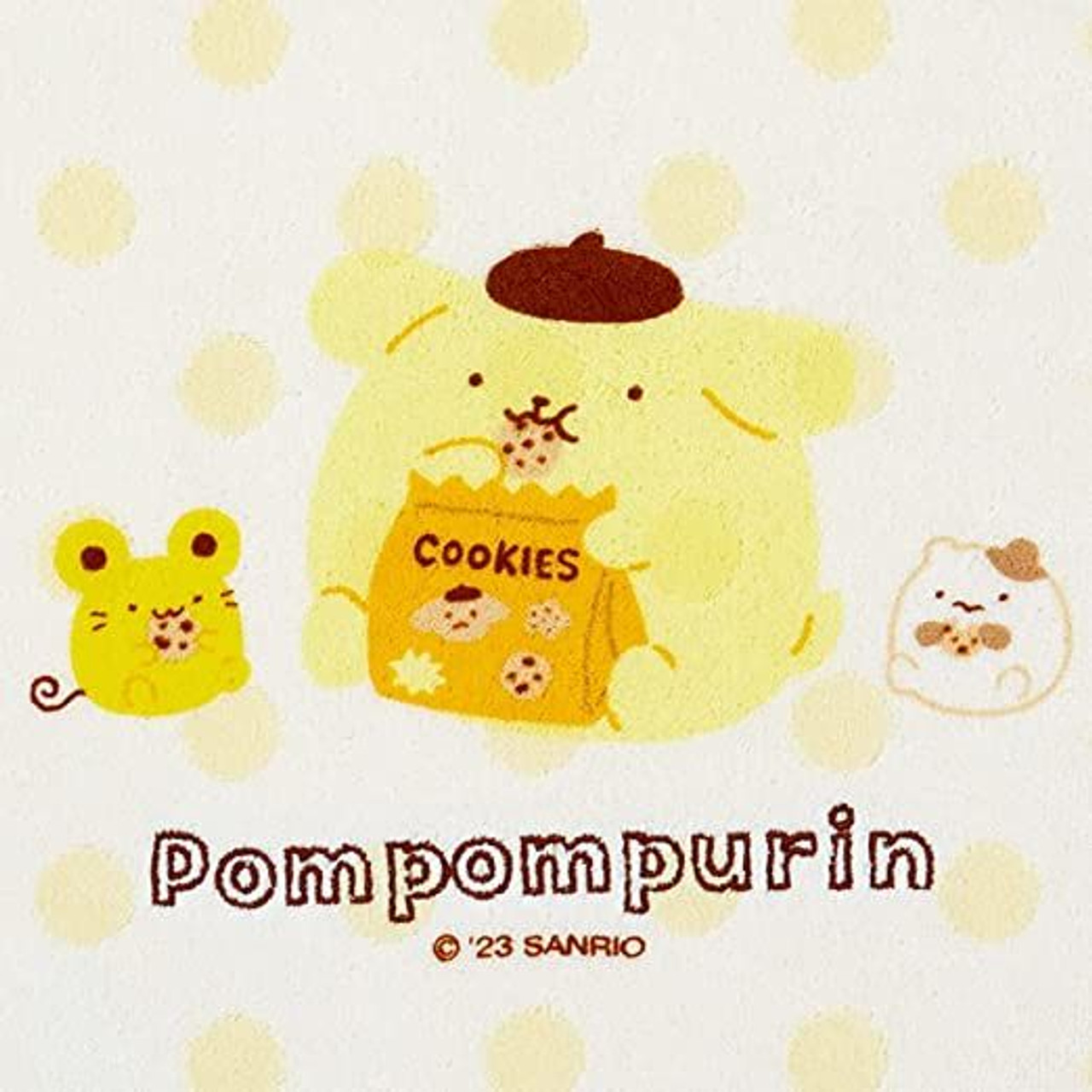 Sanrio Mini Towel Pom Pom Purin with Muffin and Scone