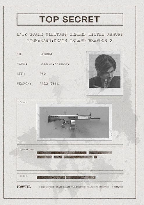 Military Series 1/12 Little Armory Resident Evil: Death Island