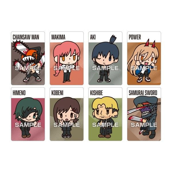 CHAINSAW MAN キャラクターグッズセット Chainsaw Man Metallic Card Collection 16pcs Box