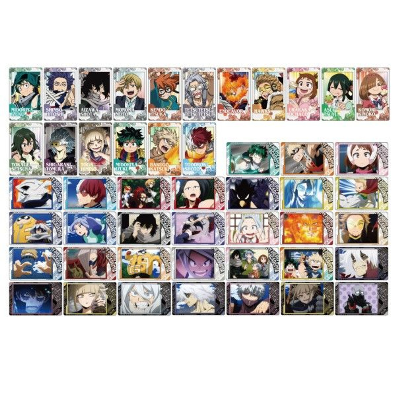 My Hero Academia Characters Flashcards