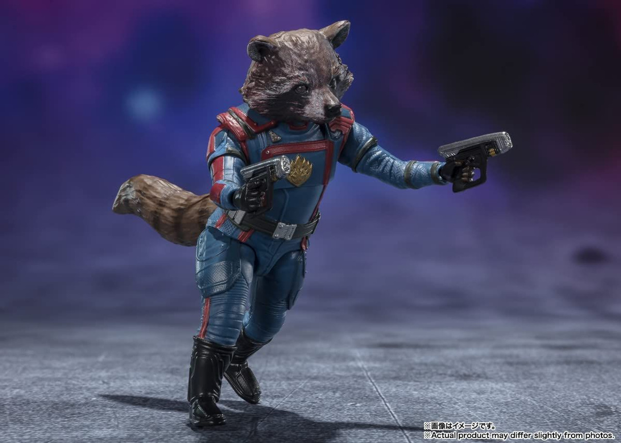 Original Genuine S.H.Figuarts STAR LORD & ROCKET RACCOON MARVEL STUDIOS  GUARDIANS OF THE GALAXY VOLUME