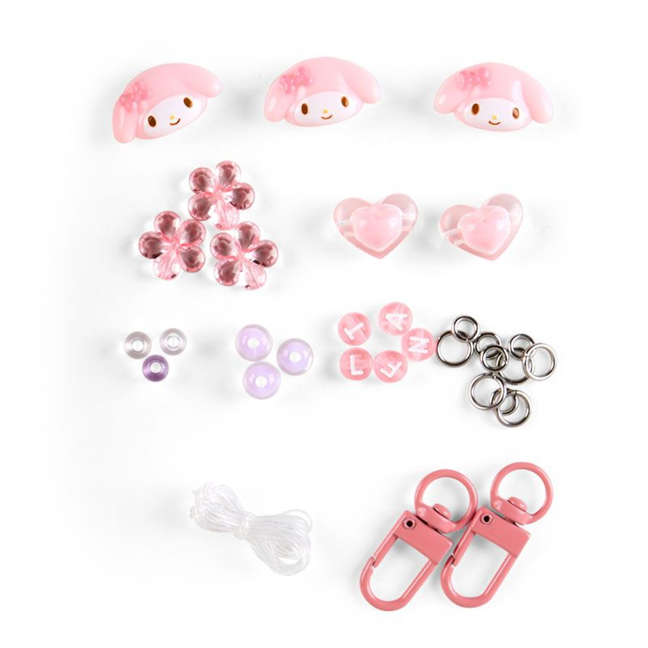 Japan Sanrio Original Custom Beads Set - Kuromi