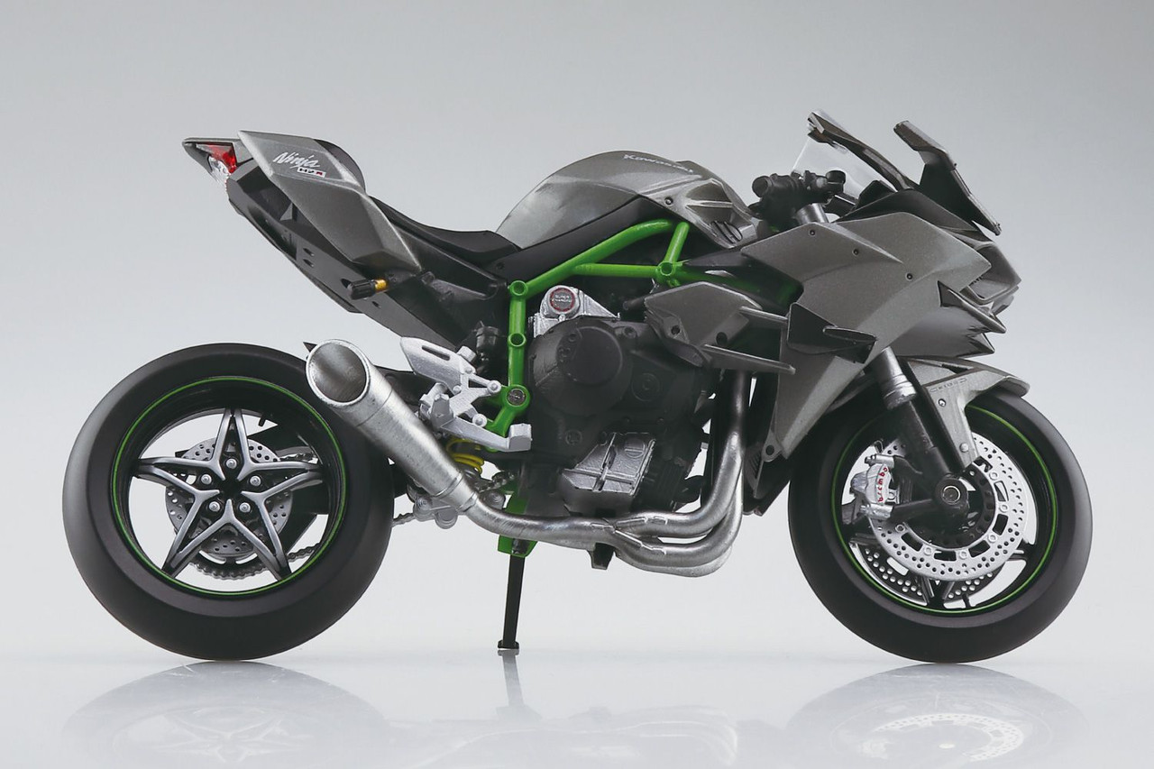 Aoshima SKYNET 1/12 KAWASAKI Ninja H2R '19 Finished Model