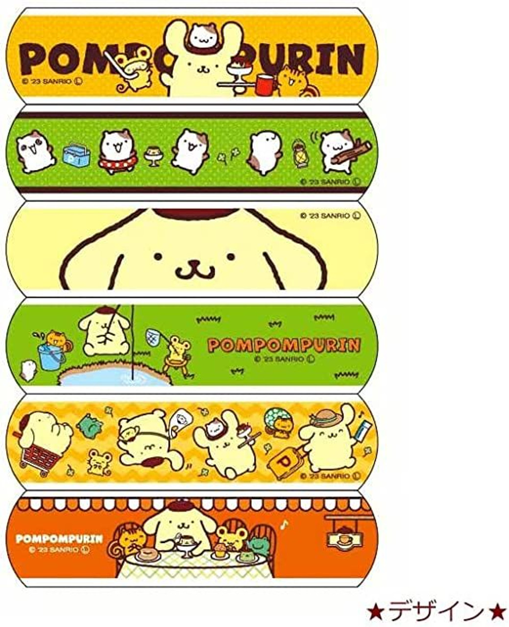 Pompompurin バンデージ 18枚入り Sanrio Bandage Pom Pom Purin