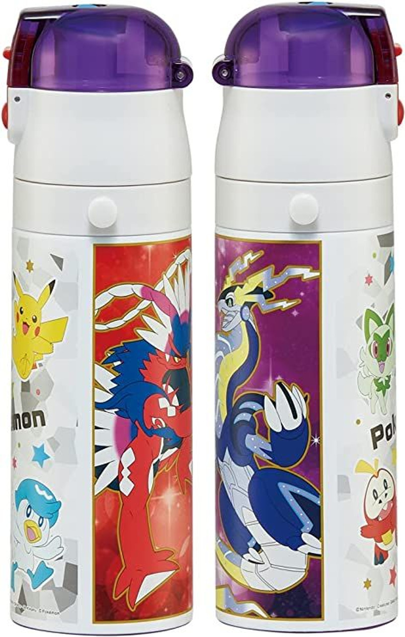 Skater Pokemon New Retro 2 Way Stainless Steel Water Bottle - Plaza Japan