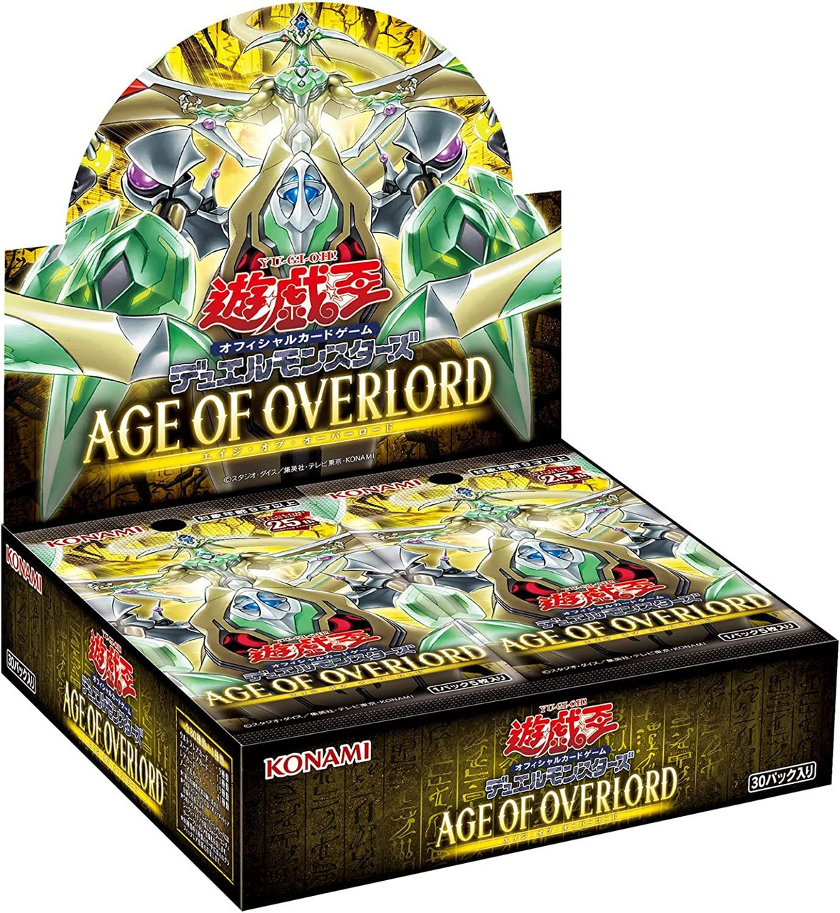 Konami Yu-Gi-Oh! Yugioh OCG AGE OF OVERLORD Booster Box