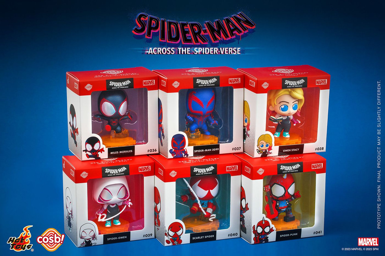 Enter the Spider Society with Hot Toys Newest Spider-Man Cosbi Set