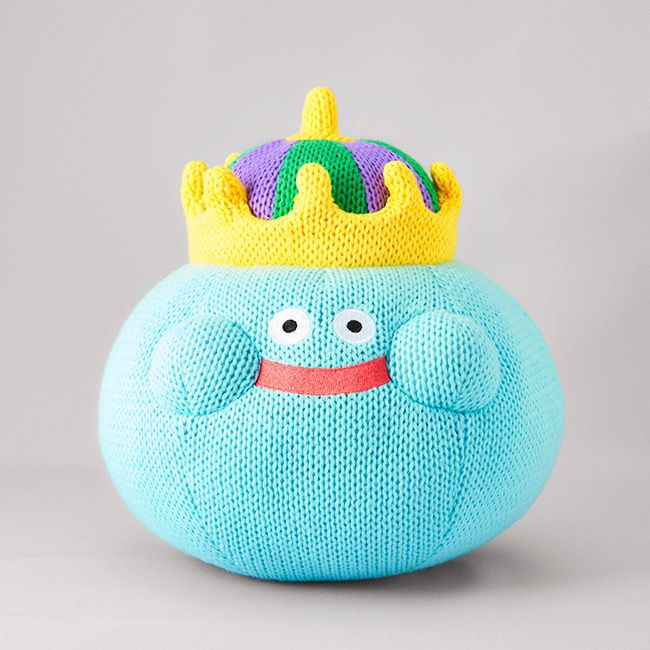 Amigurumi Plush Toy Smile Slime: King Slime (Dragon Quest)