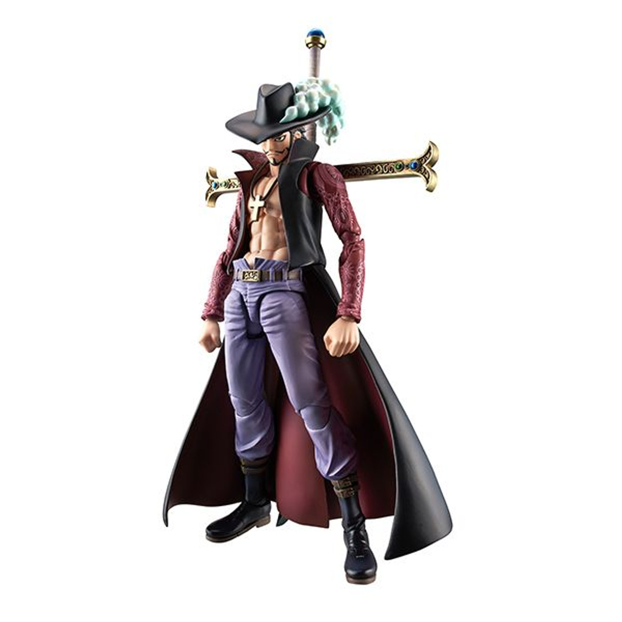 Megahouse Variable Action Heroes Dracule Mihawk Action Figure (One Piece)