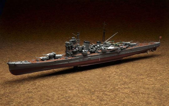 1/350 Ironclad IJN Ashigara Plastic Model