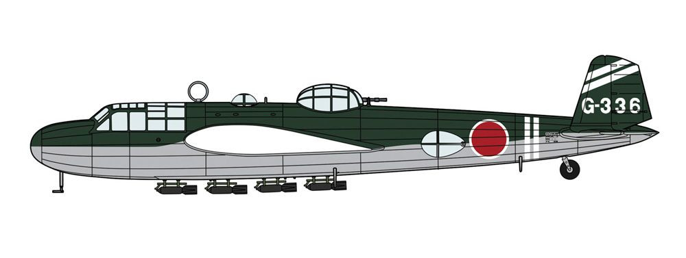 1/72 Mitsubishi G3M2 / G3M3 Type 96 Land Attack Aircraft Model 22
