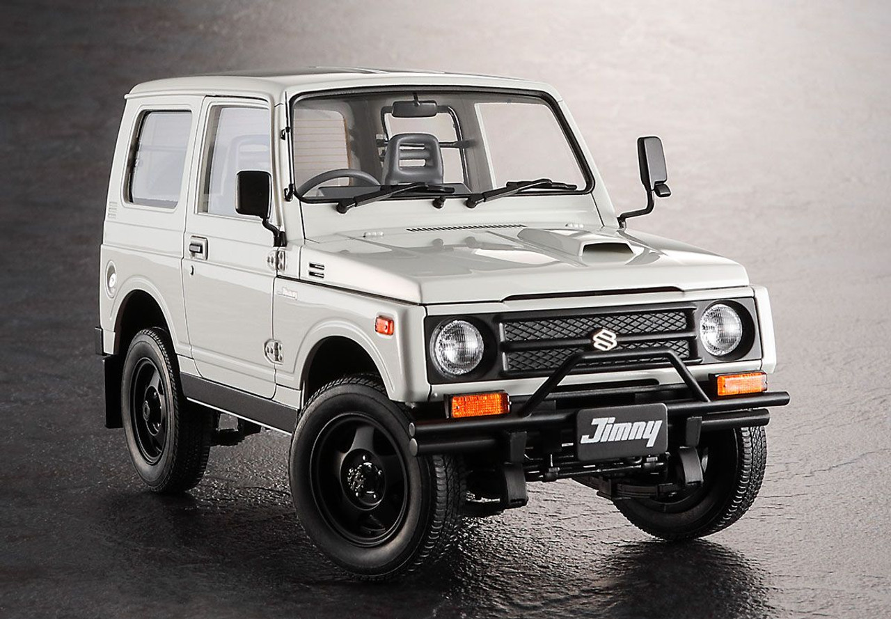 Hasegawa 1/24 SUZUKI JIMNY (JA11-5) w/Grille Guard Plastic Model