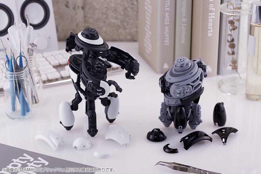 mamoru040721 MARUTTOYS MAMORU [Black Ver.] 1/12 Plastic Model