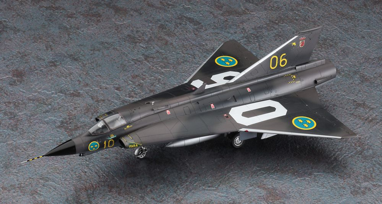 1/72 J35F Draken Plastic Model