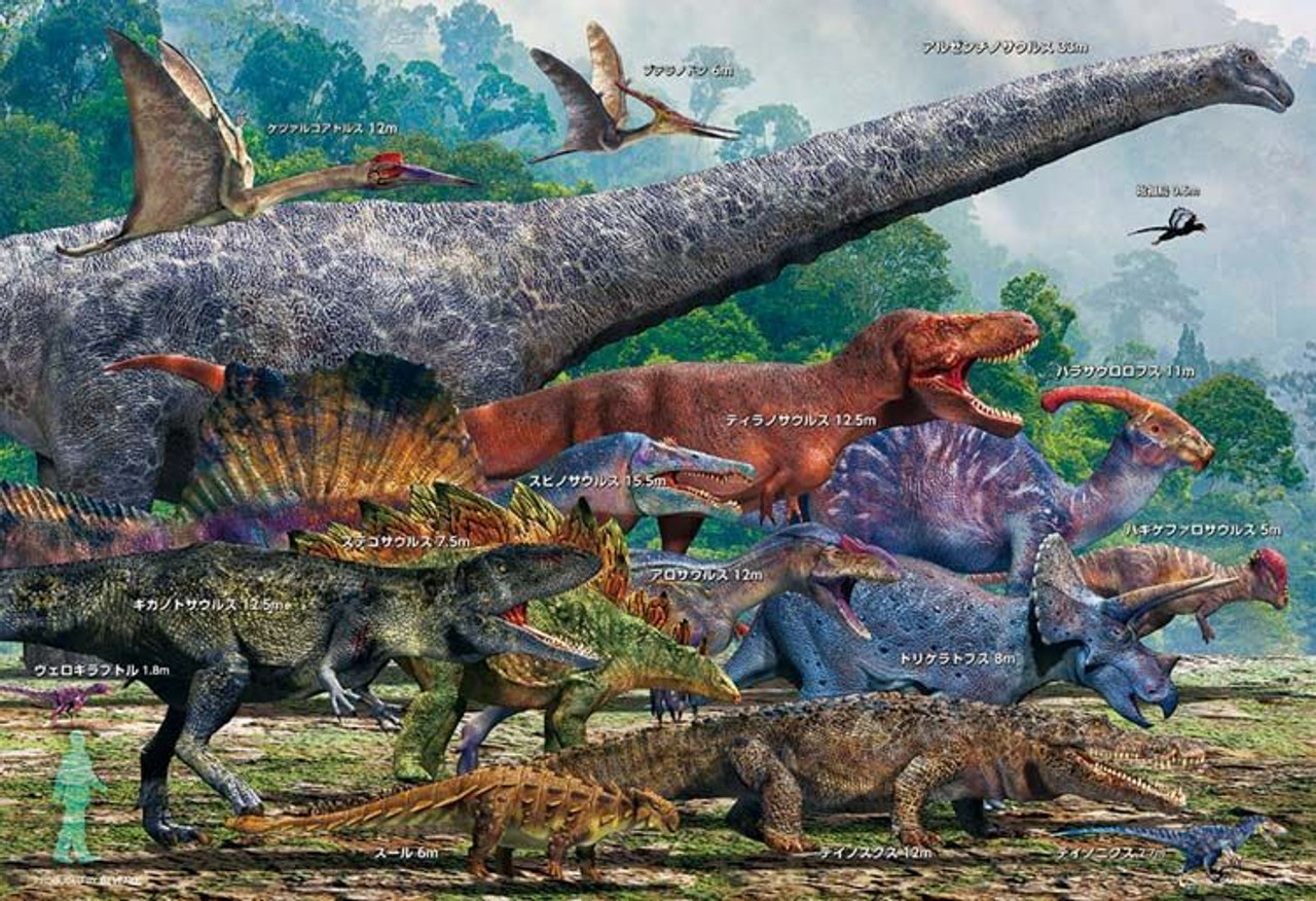 Beverly L74-190 Jigsaw Puzzle Deinosuchus Vs. Albertosaurus (150 L-Pie