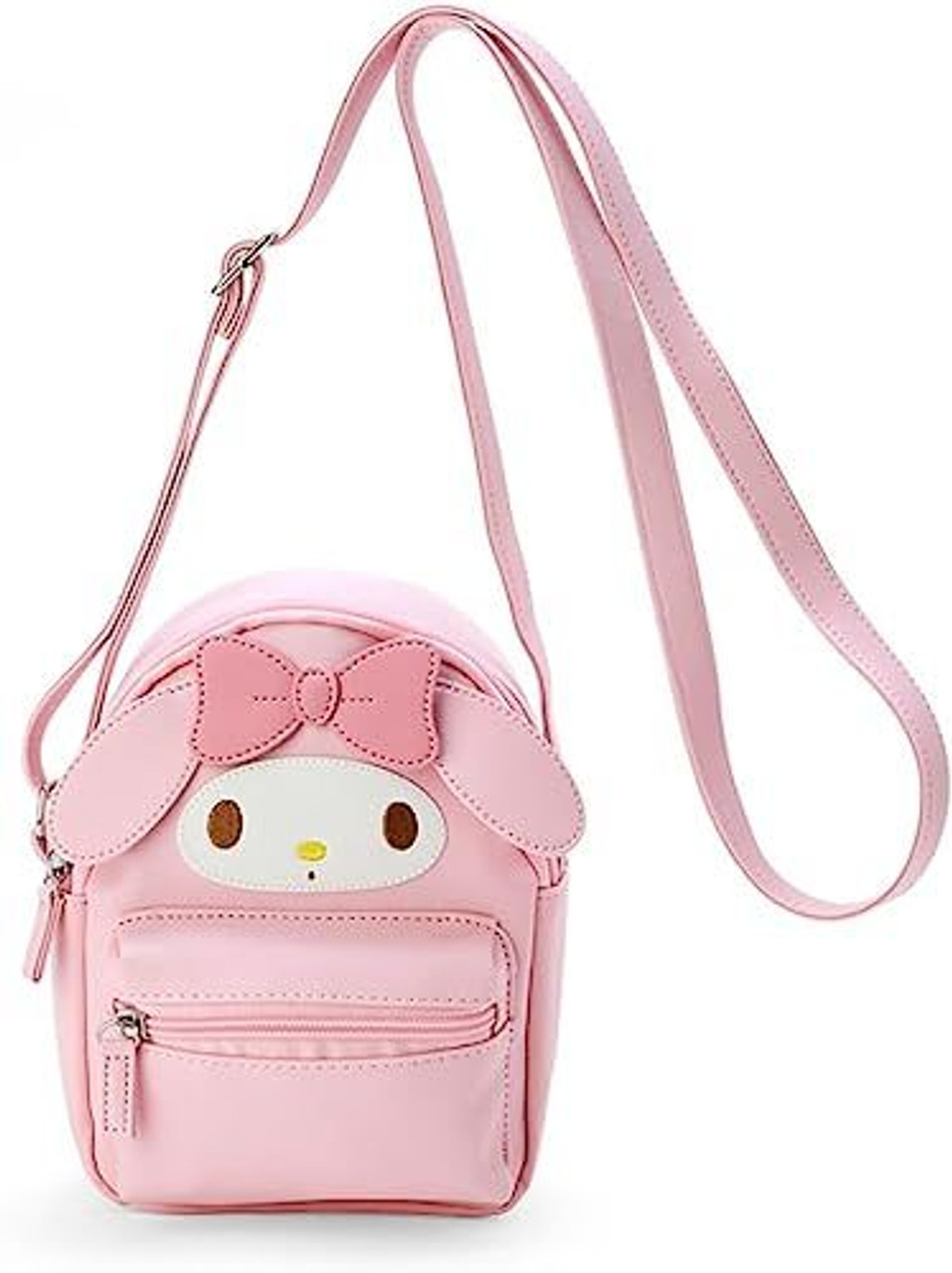 Shoulder Bag with Motif - White/Hello Kitty - Kids