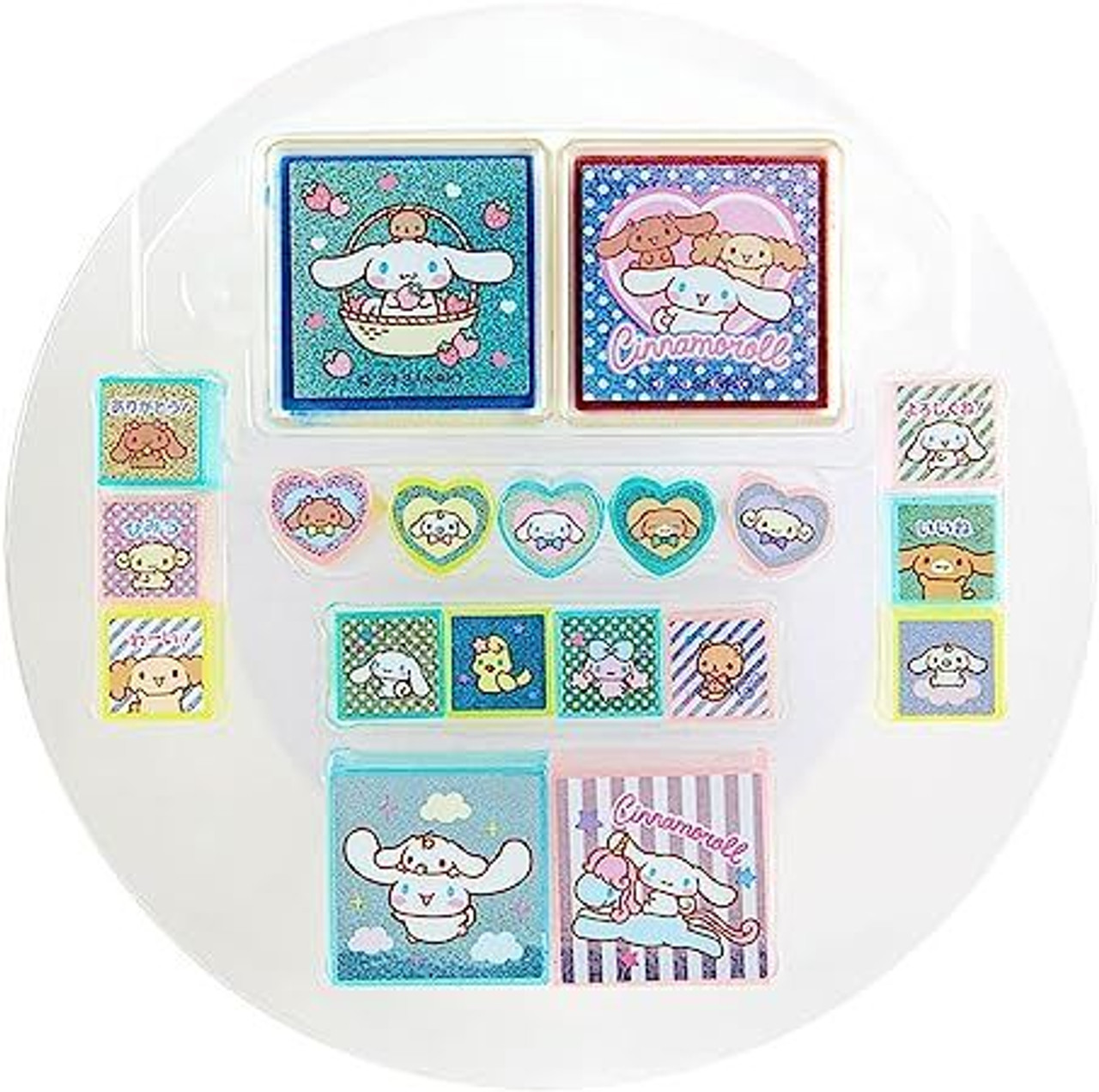 Sanrio Characters 3D Shape Sticker Maker DX Set Toy Hello Kitty