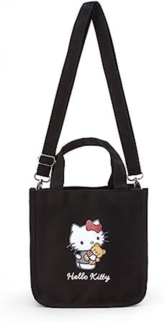 Shoulder Bag with Motif - White/Hello Kitty - Kids