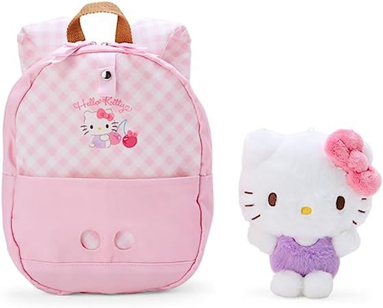 Hello Kitty Bag White And Pink Crystal