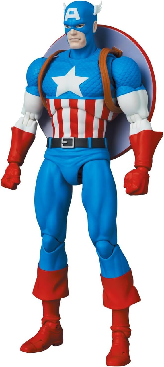 アメコミ MAFEX CAPTAIN AMERICA COMIC Ver. R MEDICOM TOY MAFEX Captain America (Comic Ver.) | Captain America