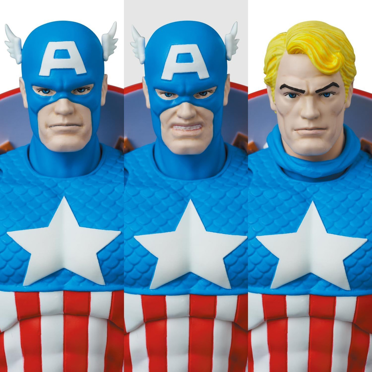 アメコミ MAFEX CAPTAIN AMERICA COMIC Ver. R Mafex Marvel Captain America (Comic Version)