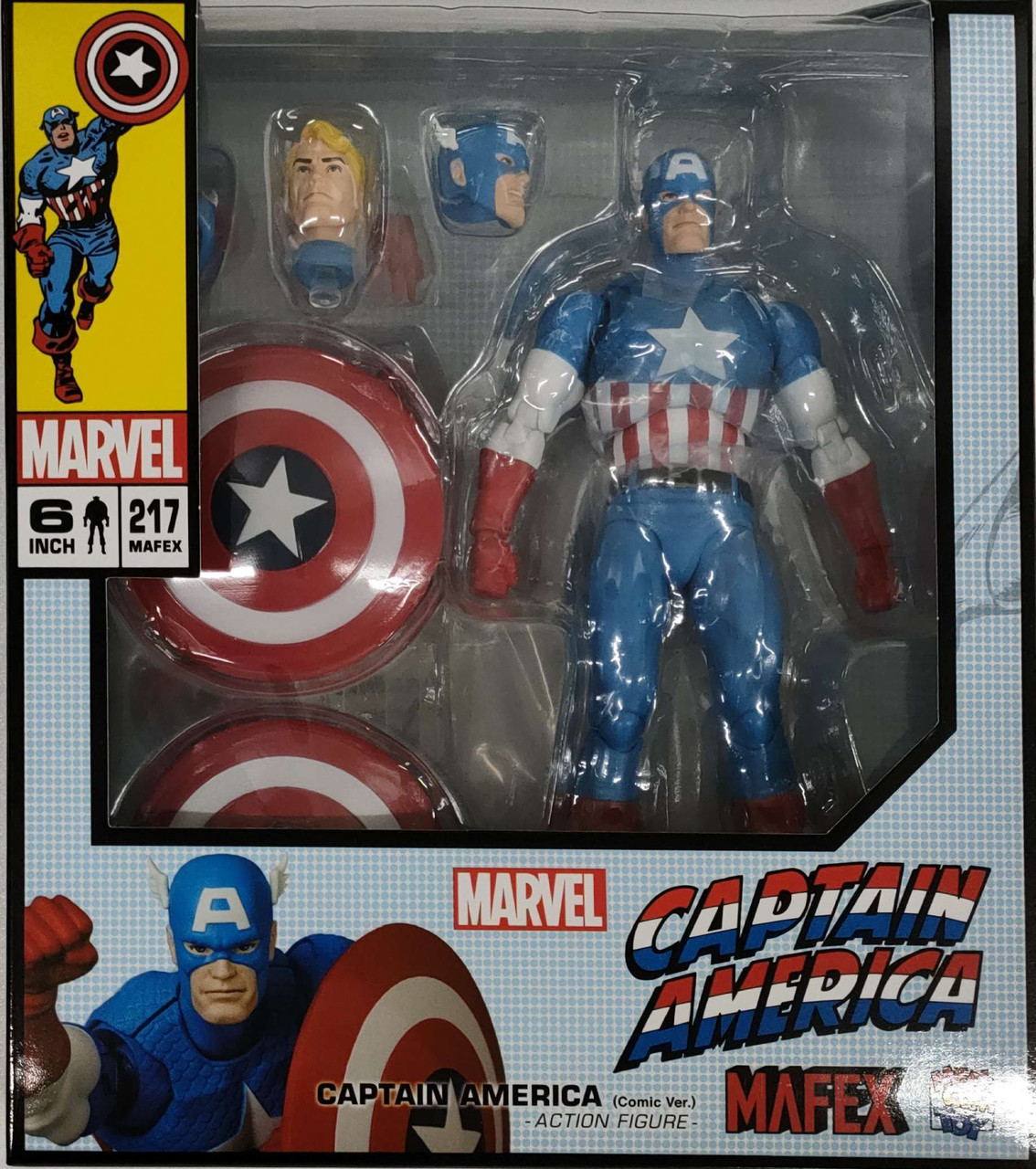 MAFEX No.217 CAPTAIN AMERICA Comic Ver. Figure