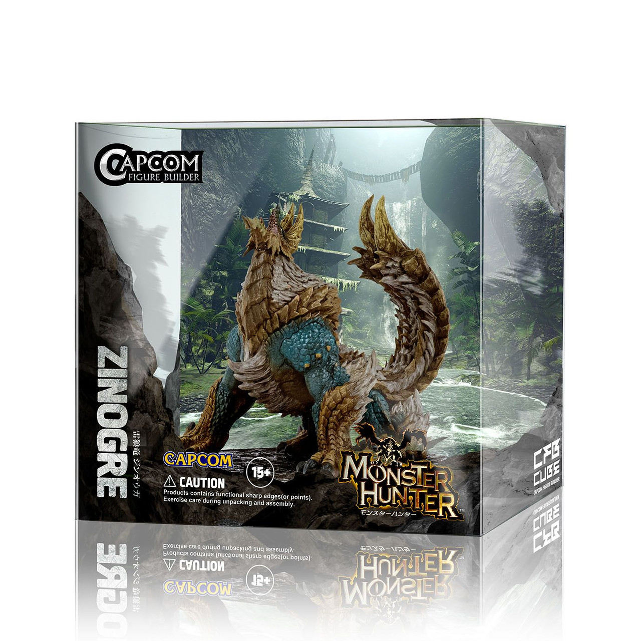 Figure Builder Cube Monster Hunter - Thunder Wolf Wyvern Zinogre 