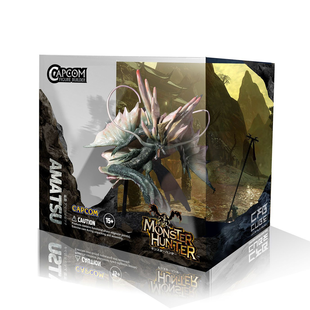 ゲームキャラクター CAPCOM FIGURE BUILDER CUBE Figure Builder Cube Monster Hunter -Silver Duke Dragon