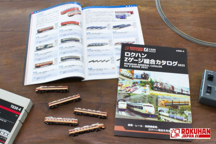 A9005 Rokuhan General Catalog for Z Gauge 2023 Full Color 105 pages
