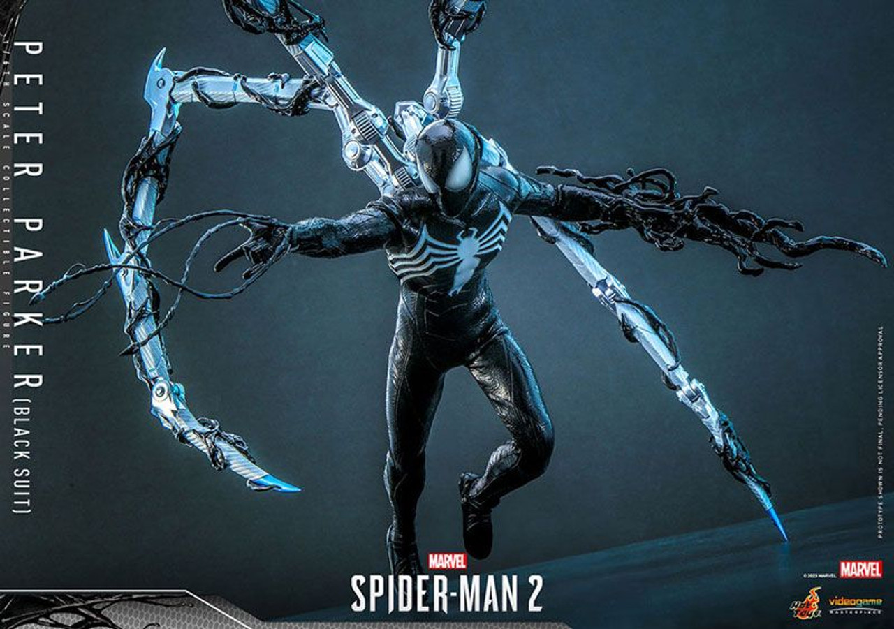 Marvel's Spider-Man 2 Video Game – Hot Toys Spider-Man Black Suit