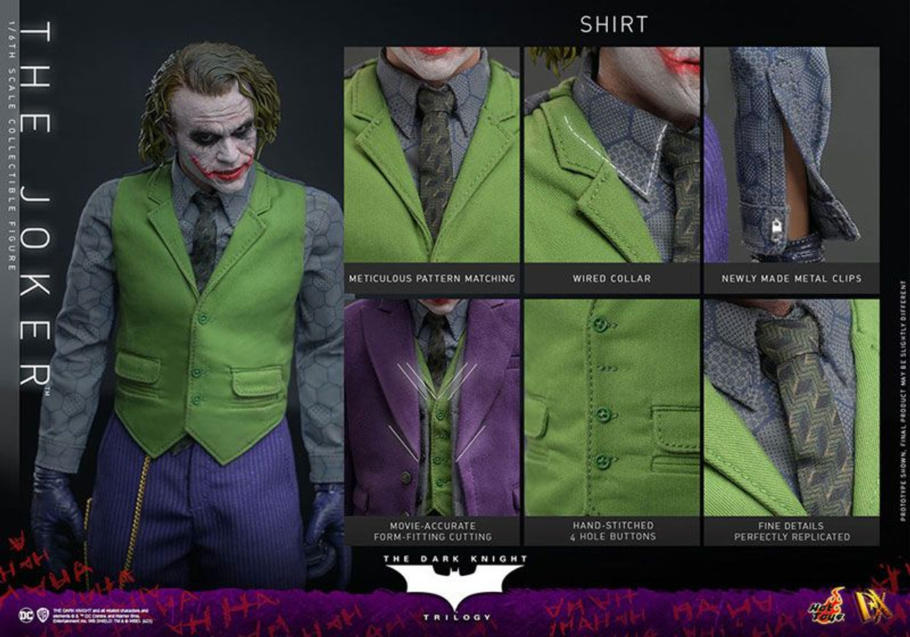 Movie Masterpiece DX 1/6 Figure - The Joker (The Dark Knight