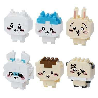 チャコ Nanoblock Mini Nano Chikawa Full 6 Set BOX