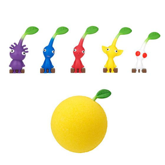 Bikkura Tamago Pikmin Bath Ball Figure Collection (SINGLE RANDOM)